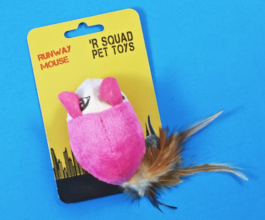 Runway mouse cat toy