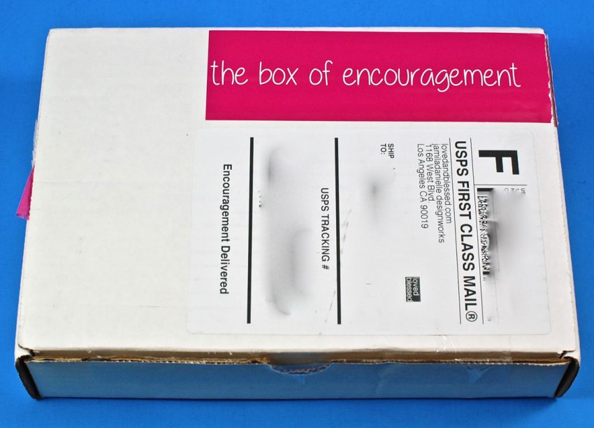 Loved and Blessed box