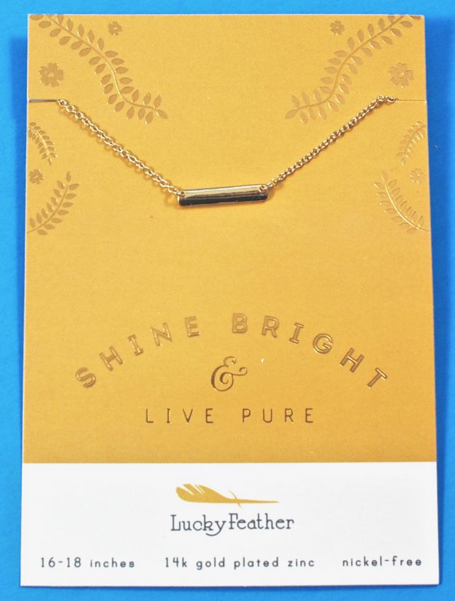 Lucky Feather necklace
