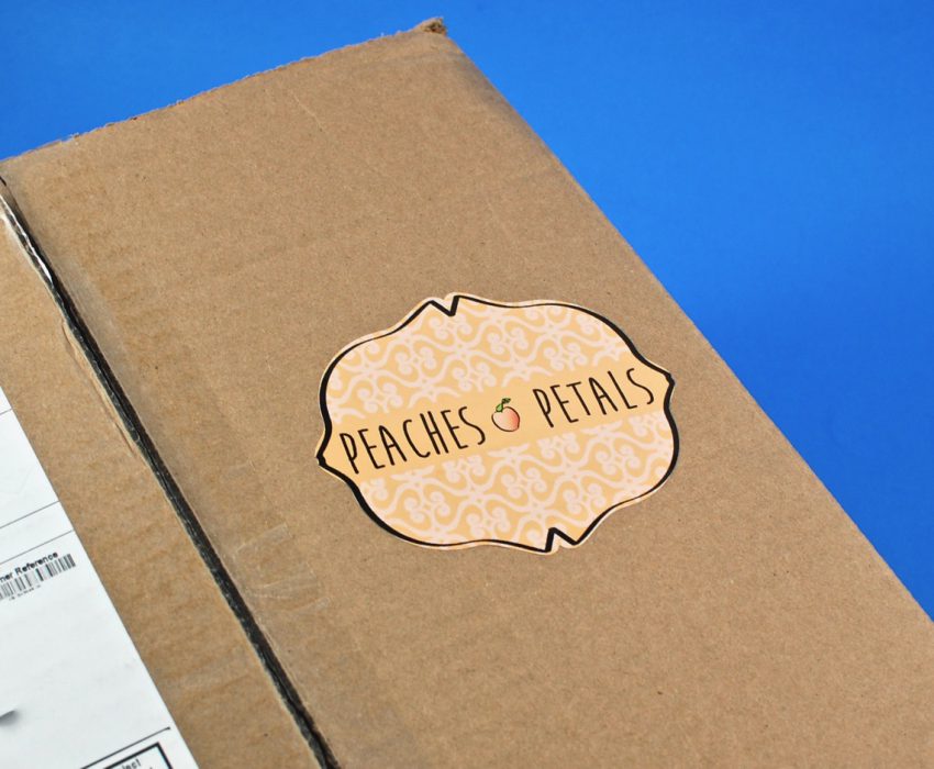 Peaches & Petals box