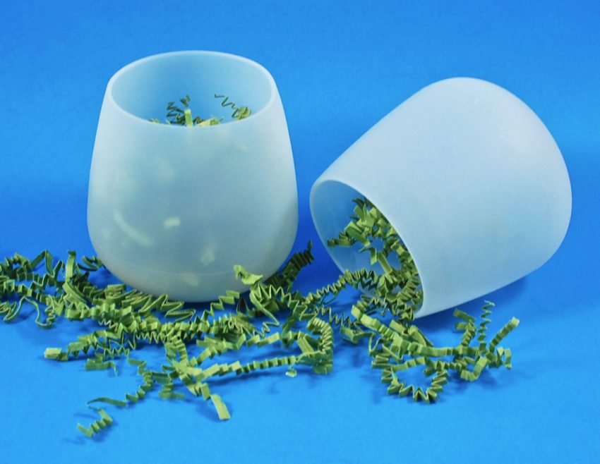 silicone wine glasses