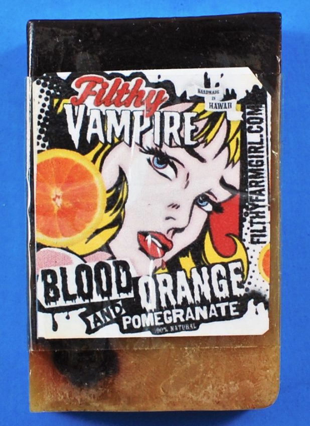 Vampire blood orange soap