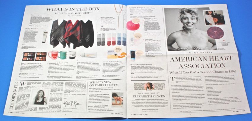 FabFitFun contents