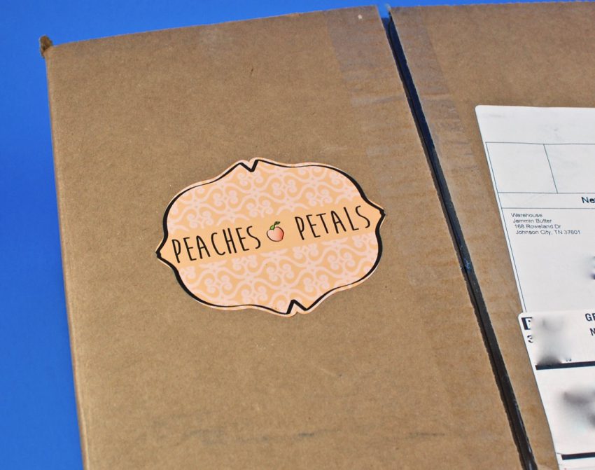 peaches and petals box