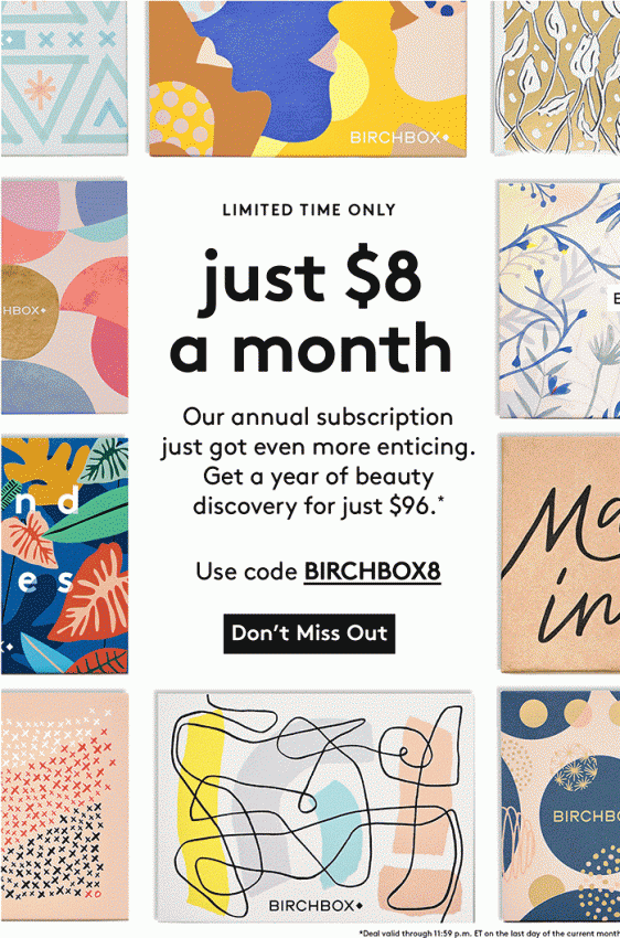 birchbox coupon