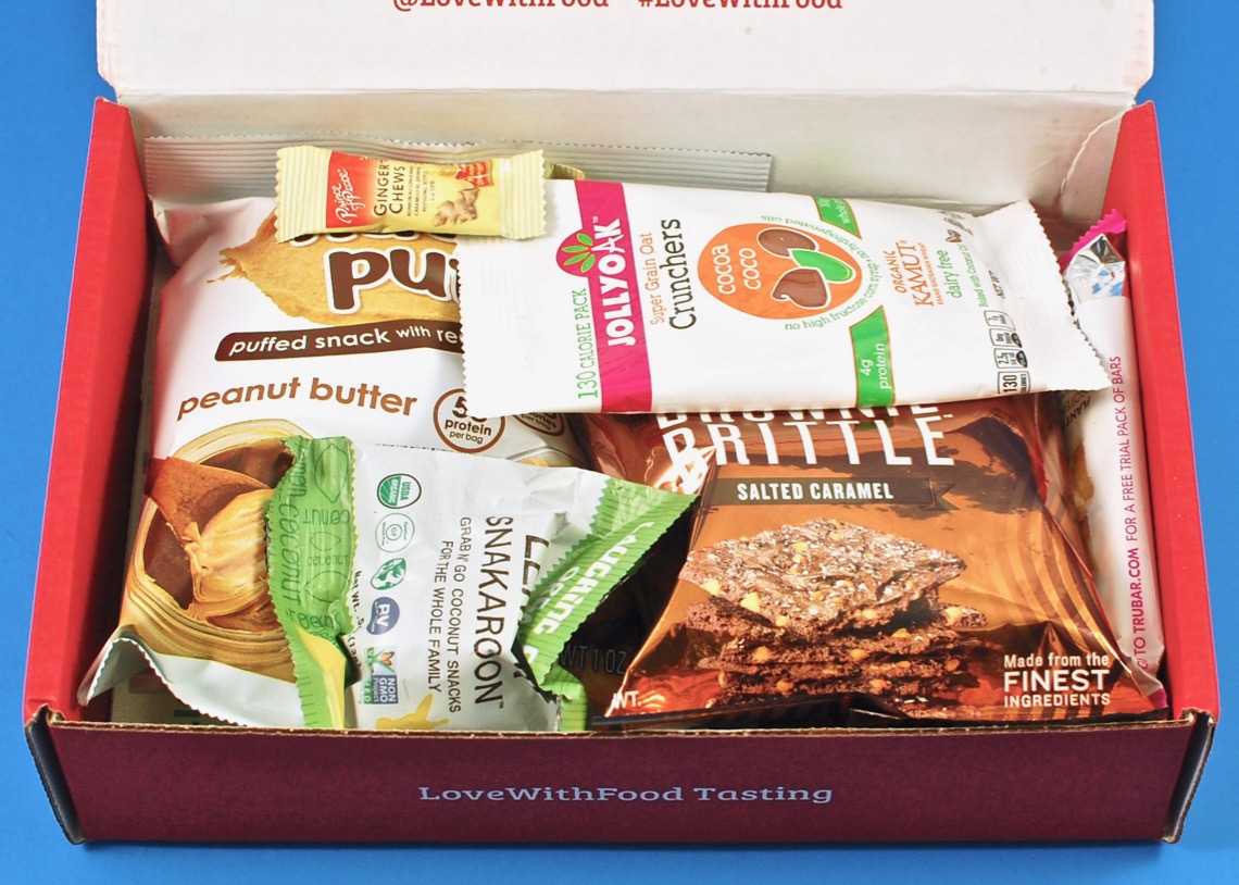 Love With Food March 2018 Subscription Box Review & Coupon Code - 2 ...