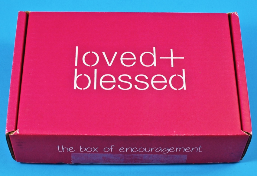 loved and blessed box
