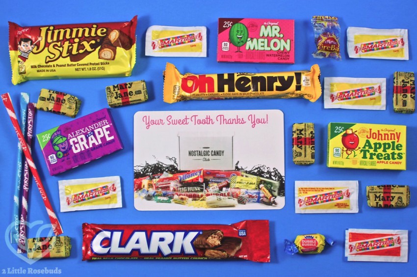 April 2018 Nostalgic Candy Club review