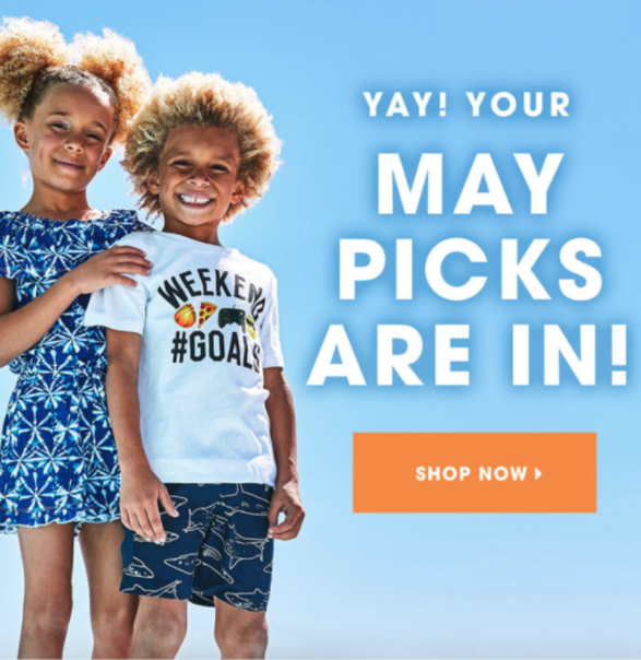 FabKids May 2018 coupon