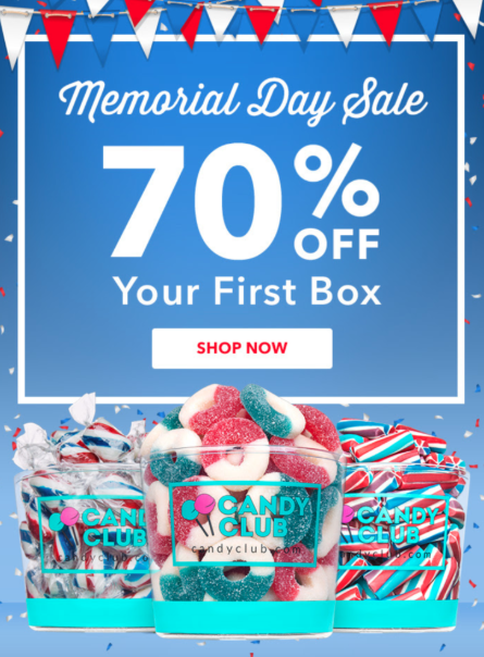 Candy Club coupon
