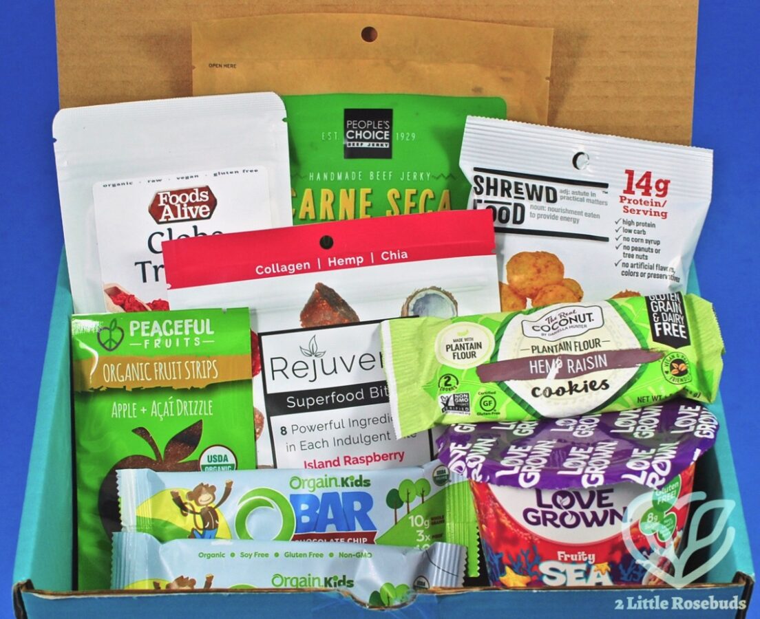 September 2018 Fit Snack review