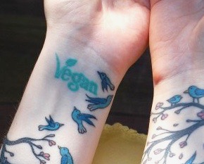 vegan tattoo