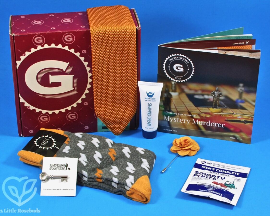 October 2018 Gentleman's Box review