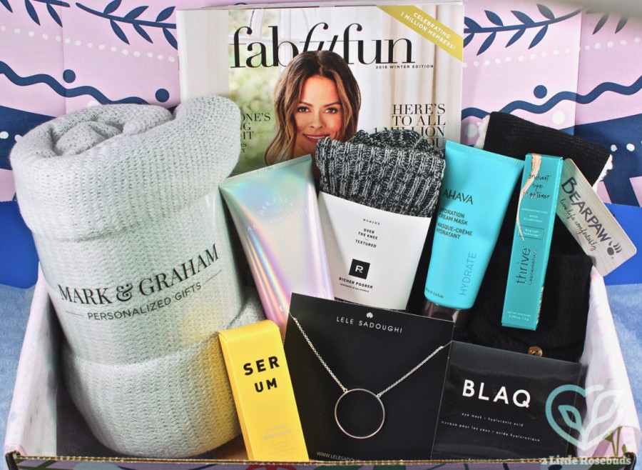 Winter 2018 FabFitFun review