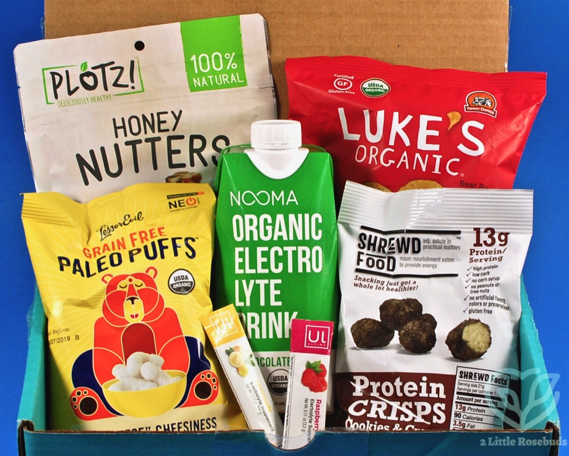 April 2019 Fit Snack review