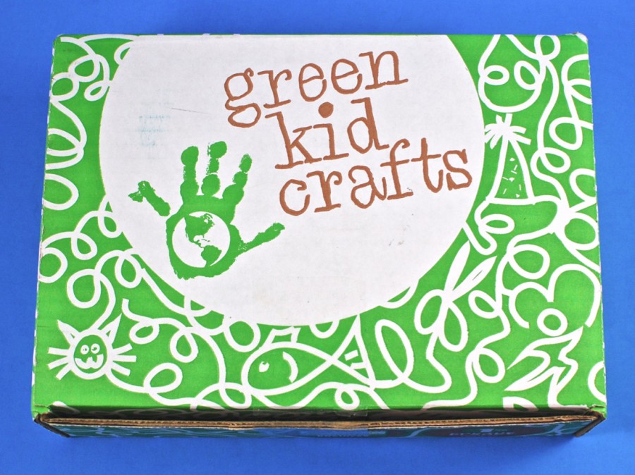 green kid crafts box