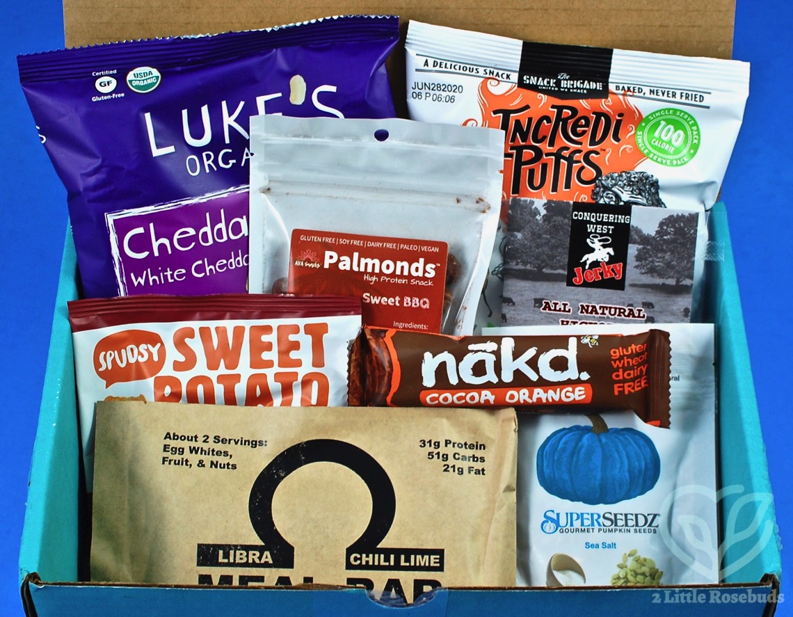 August 2019 Fit Snack review