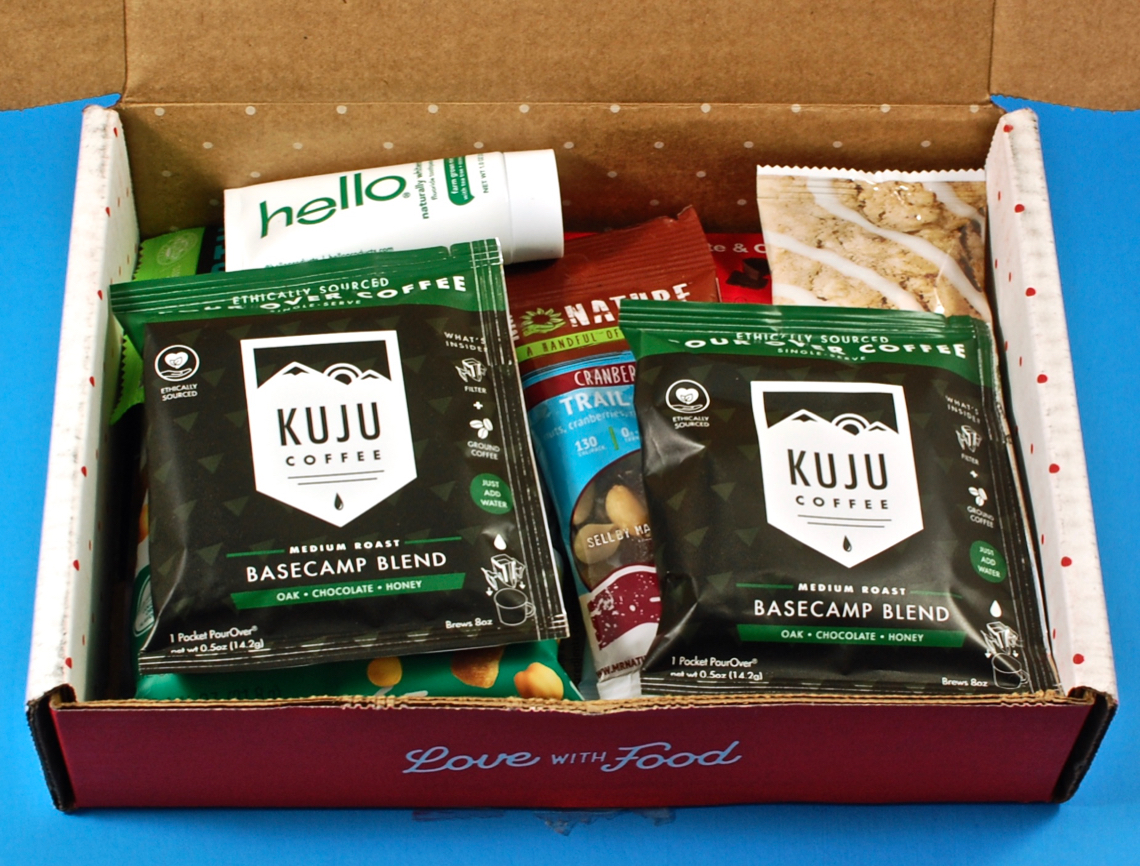 Love With Food by SnackNation October 2019 Subscription Box Review ...