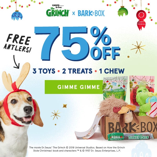 BarkBox Cyber Monday 2019 Coupon Code First Box Just 5 + FREE Extra