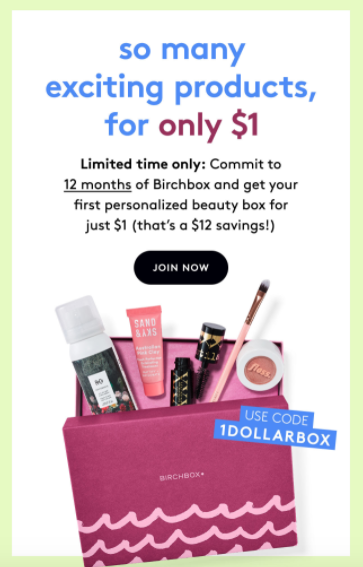 birchbox coupon