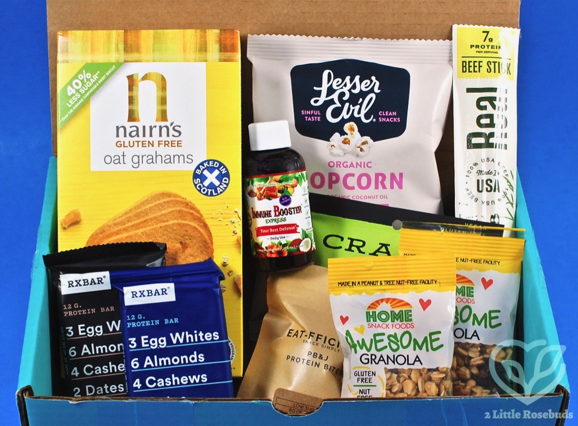 August 2020 Fit Snack review