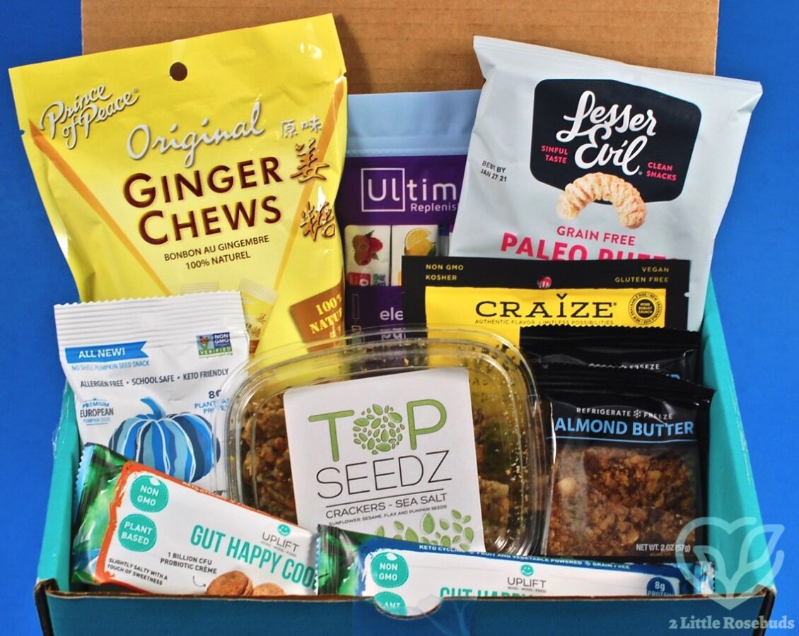 september 2020 fit snack box review