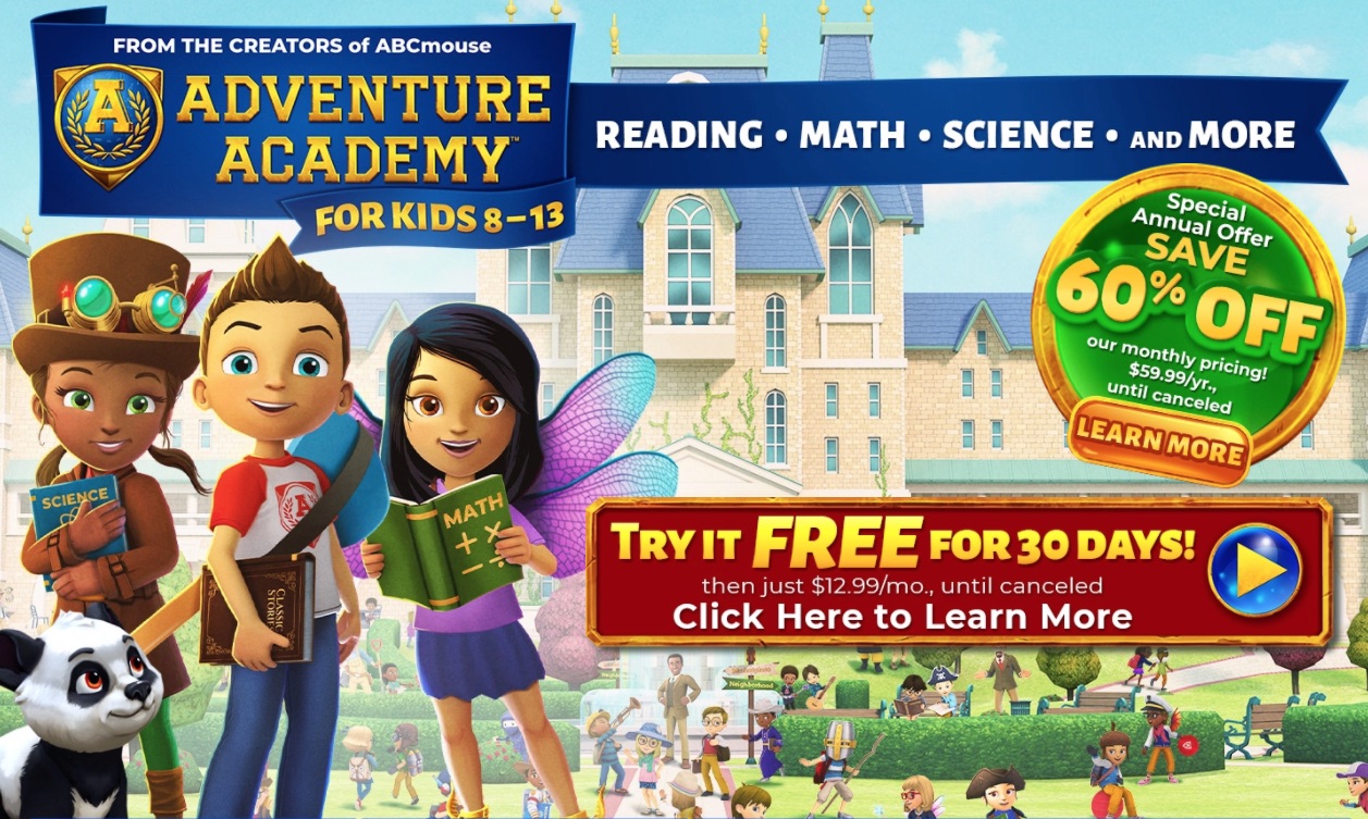 Adventure Academy - try for free