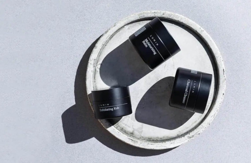 Lumin - premium men's skin care first month free subscription box