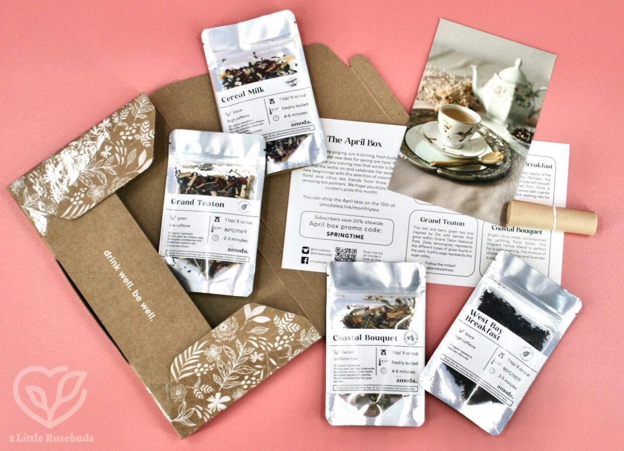 Amoda Tea April 2022 review