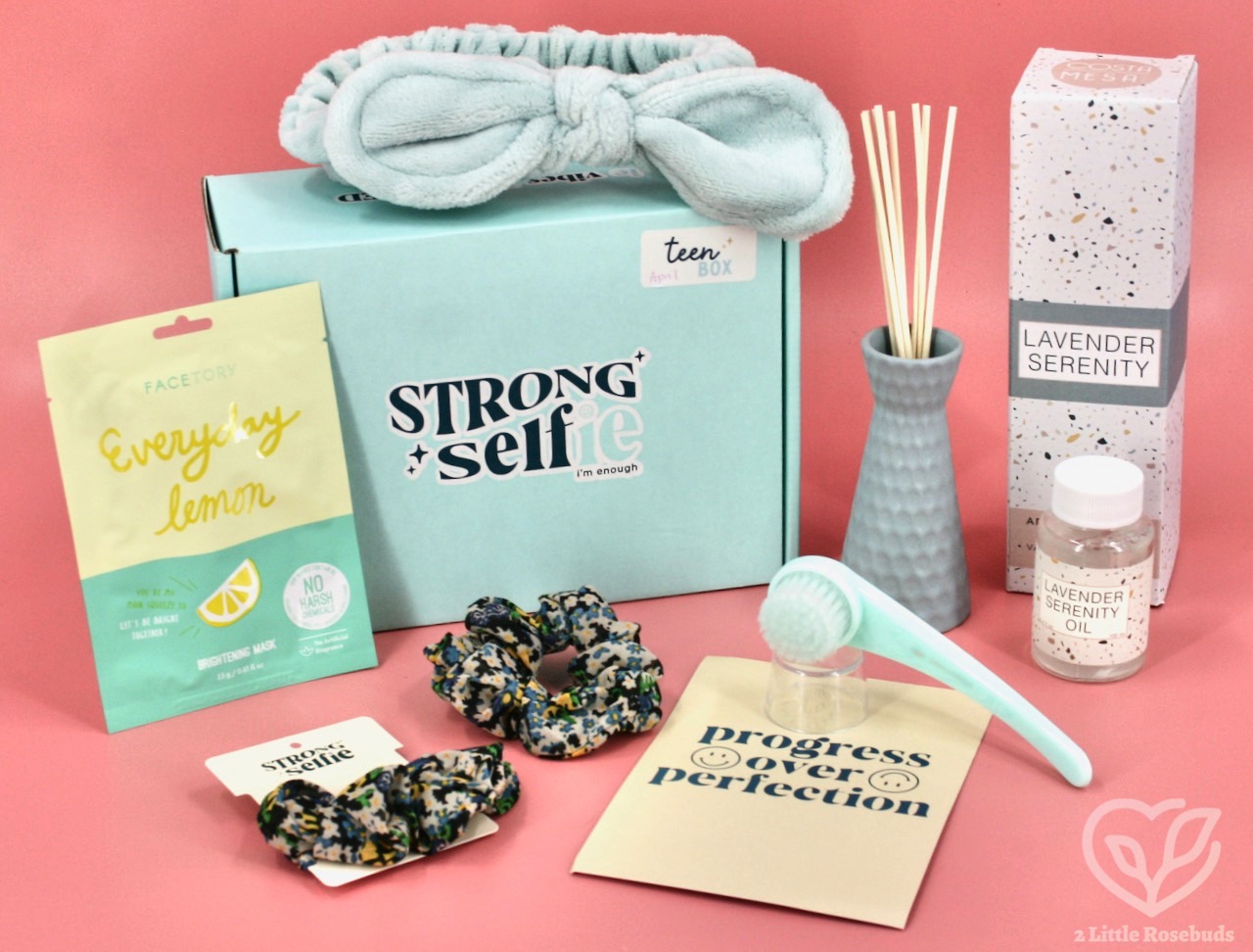 Strong Selfie April 2022 tween box review