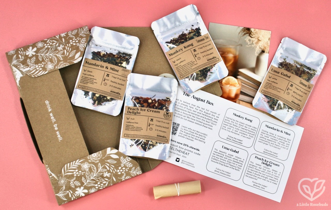 Amoda Tea August 2022 review
