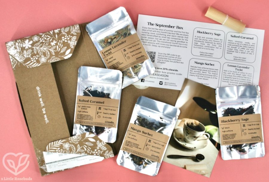 Amoda Tea September 2022 review