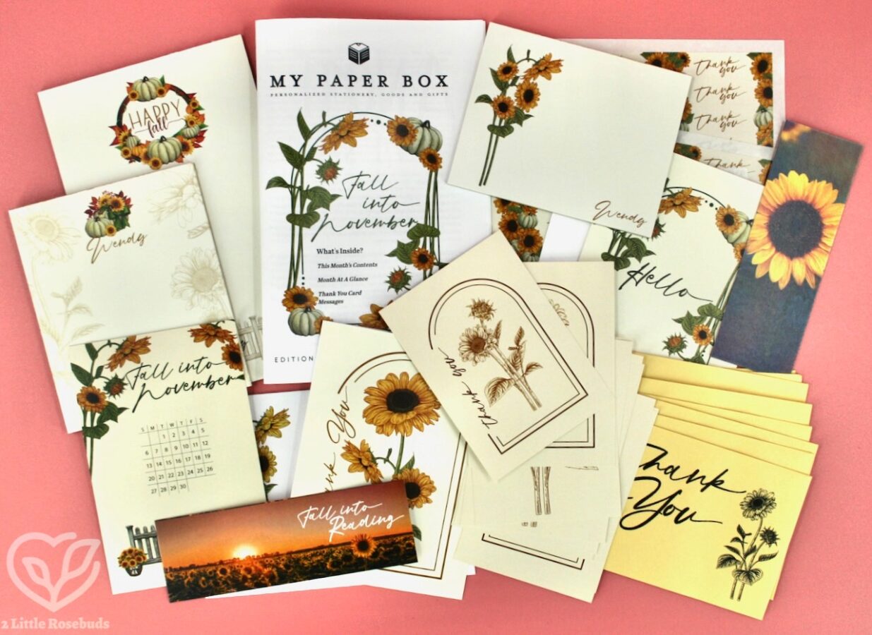 My Paper Box November 2022 review