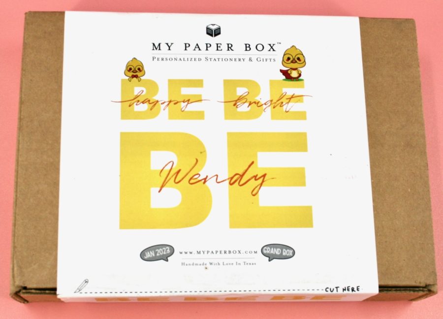 My Paper Box January 2023