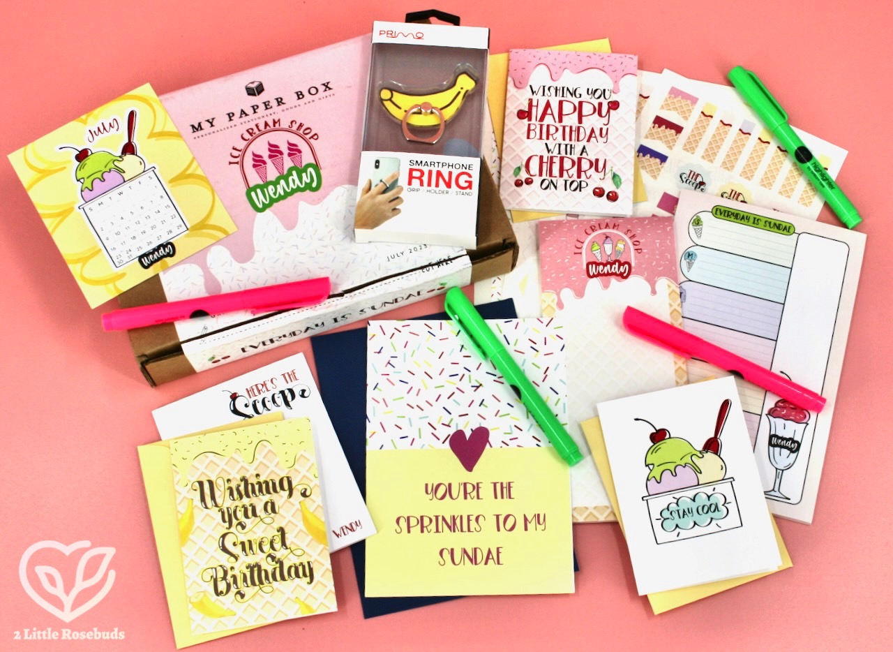 My Paper Box Stationery Subscription Box Review & Coupon Code July