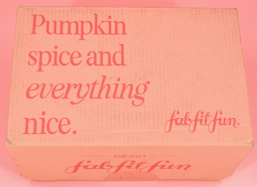 Fall 2023 FabFitFun box