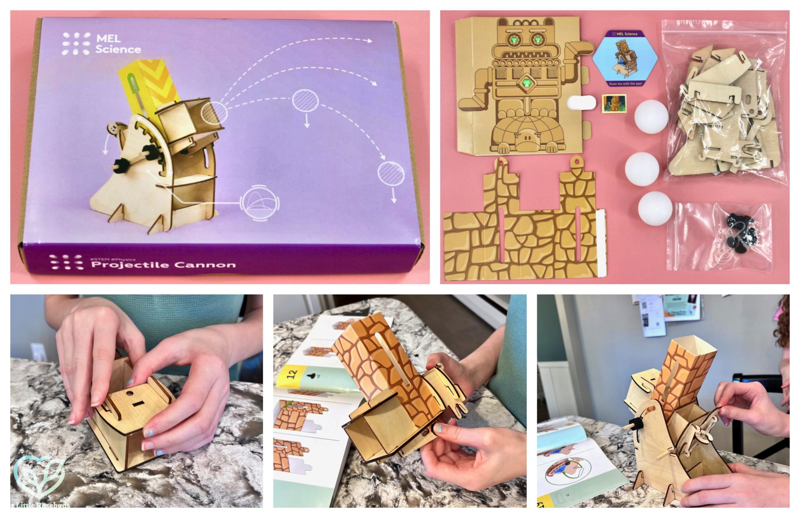 MEL Science Projectile Cannon STEM Box Review - 2 Little Rosebuds