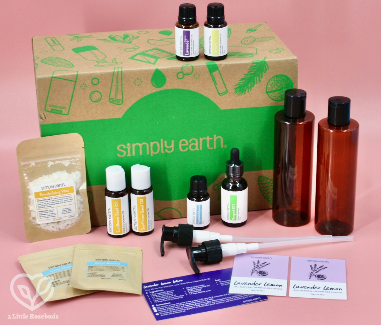 Simply Earth DIY Lotion Kit review