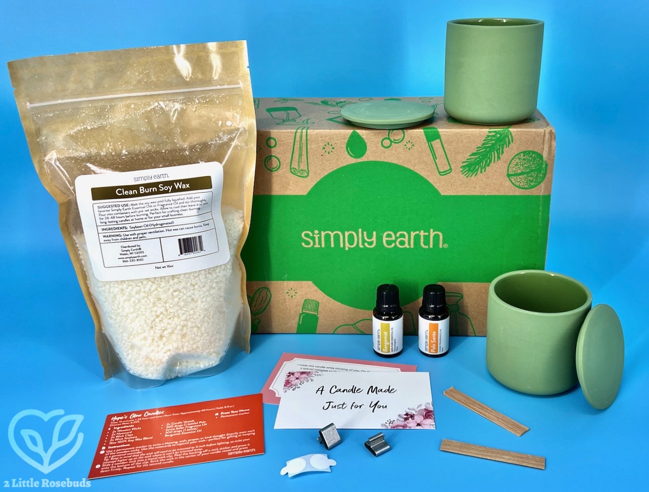 Simply Earth DIY Blessings Candle Kit review
