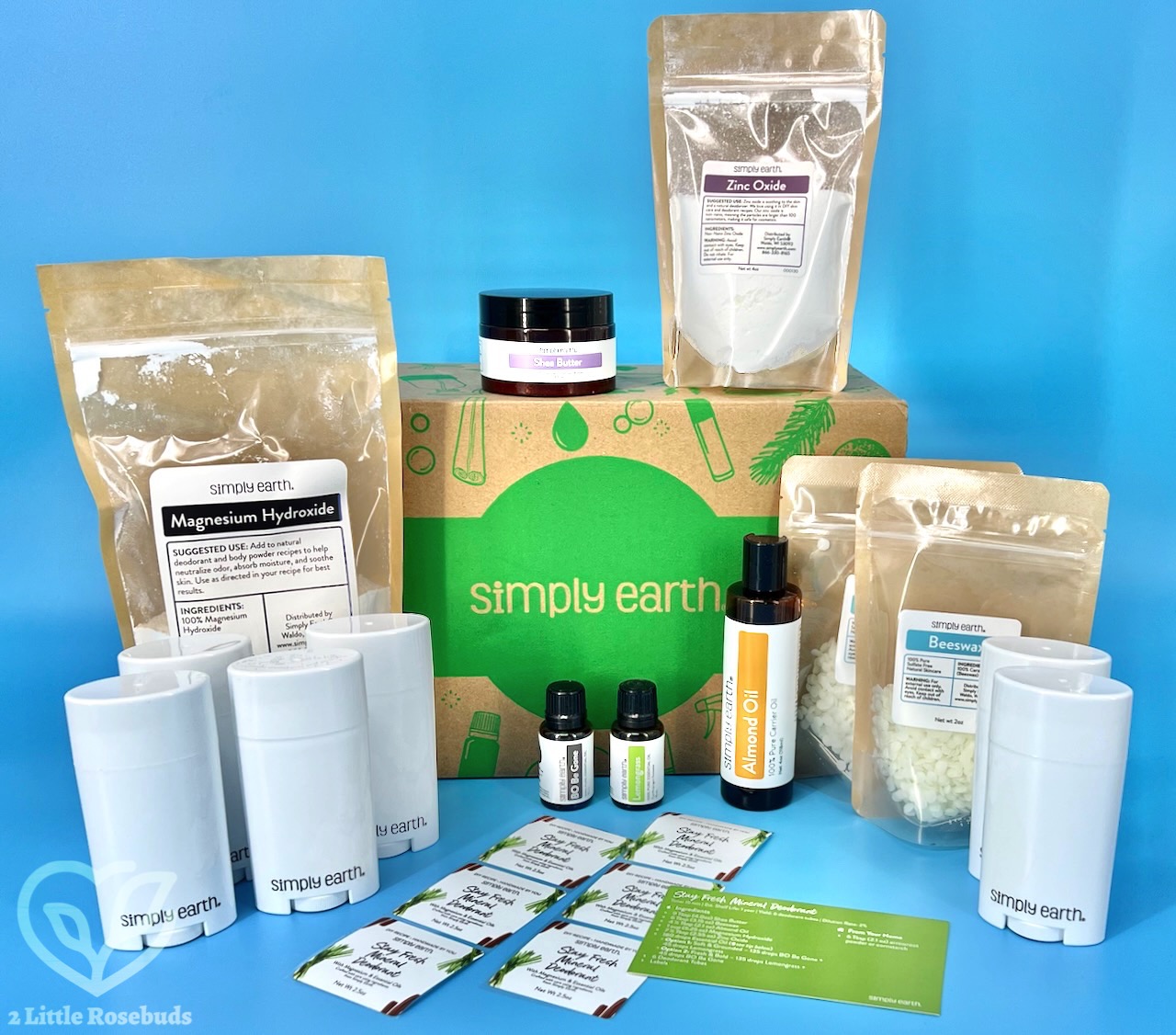 Simply Earth Natural Deodorant Kit review